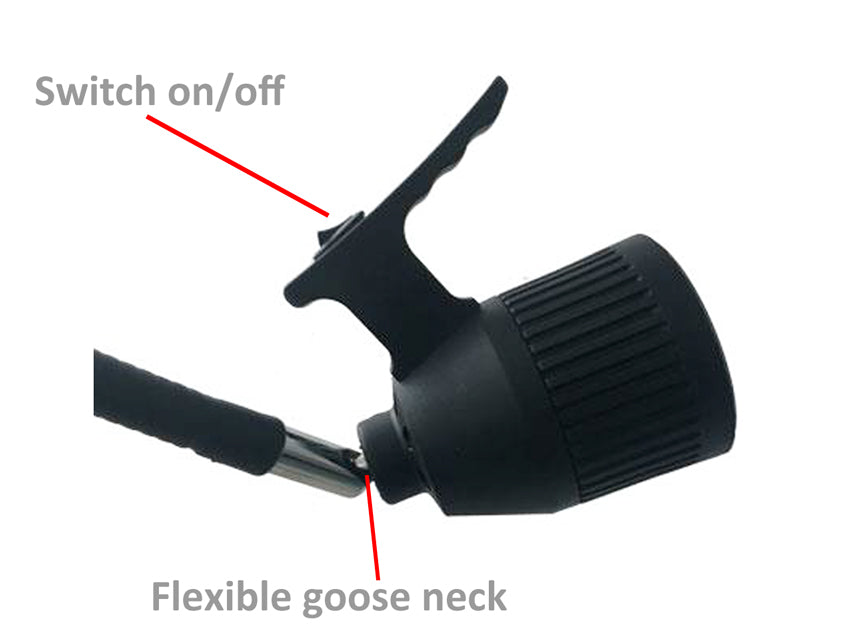 LUMINA LED - LAMPA DE EXAMINARE PE SUPORT MOBIL CU BRAT FLEXIBIL
