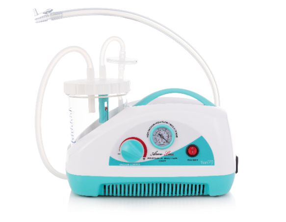 Aspirator chirurgical portabil AL-03, 30 L/min, cu vas colector 1L