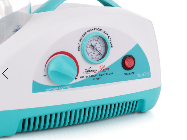 Aspirator chirurgical portabil AL-03, 30 L/min, cu vas colector 1L