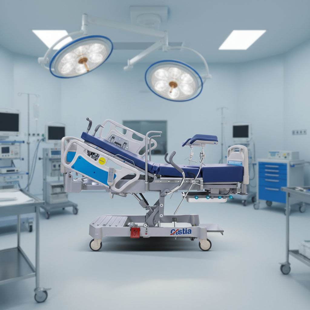 Canapea/Pat Ginecologic Electric CASTIA DT3101POCE | Certificat CE | Dispozitiv Medical Profesional