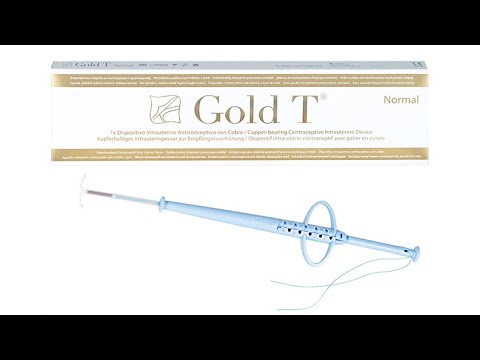 Sterilet cu fir de aur Eurogine "Gold T"